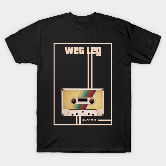 Wet Leg Music Retro Cassette Tape T-Shirt by Computer Science